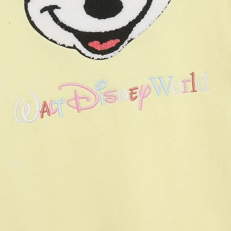 Sweatshirt Mickey Mouse Daisy Duck Cartoon Print Embroidery Women Pullover Fleece Tee Jumper Tops