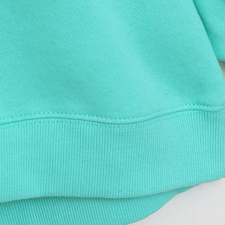 Sweatshirt Mickey Mouse Daisy Duck Cartoon Print Embroidery Women Pullover Fleece Tee Jumper Tops