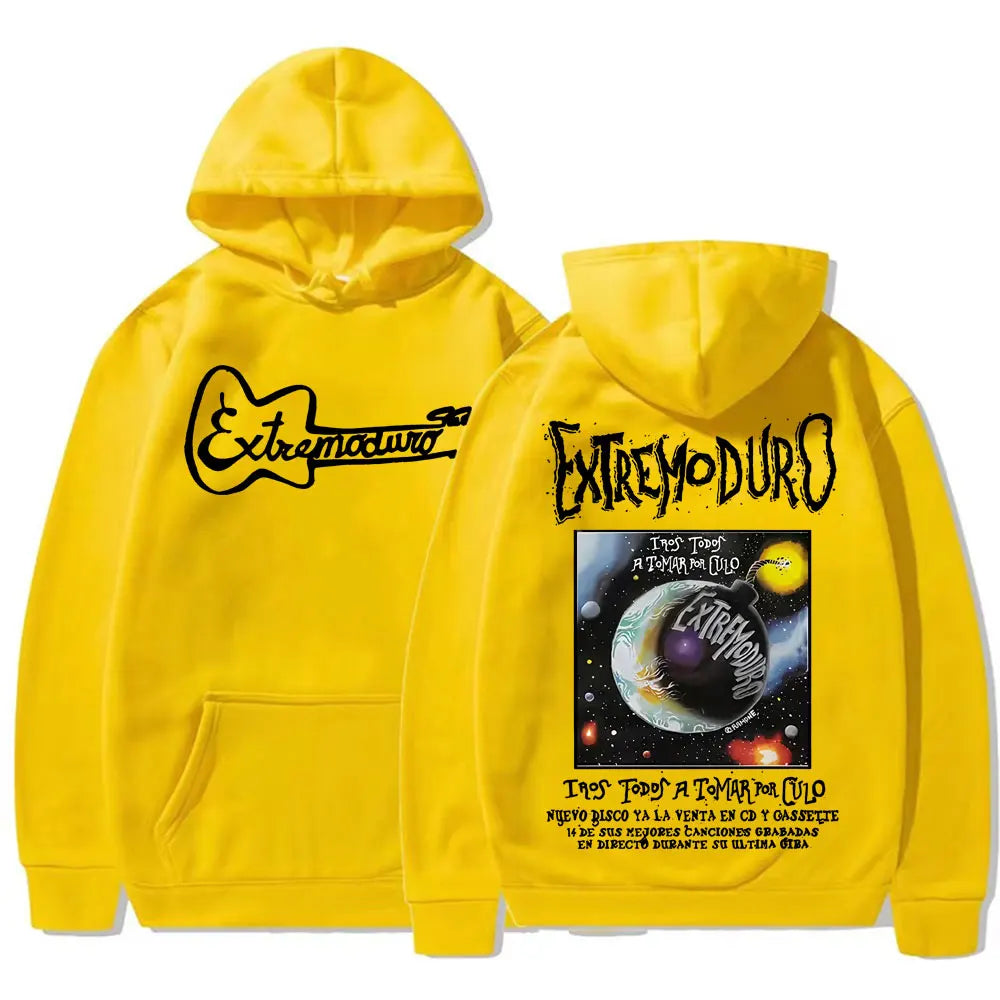 Graphic Hoodies Men Women Fashion Retro Long Sleeve Sweatshirt Man Fleece Loose Oversized Hoodie