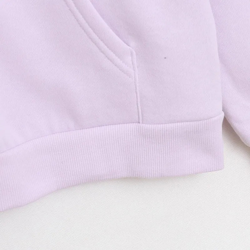 Donald Duck Letter Diamonds Fleece Sweatshirt Jacket Unisex Women Hooded Zip Up Jumper Tops