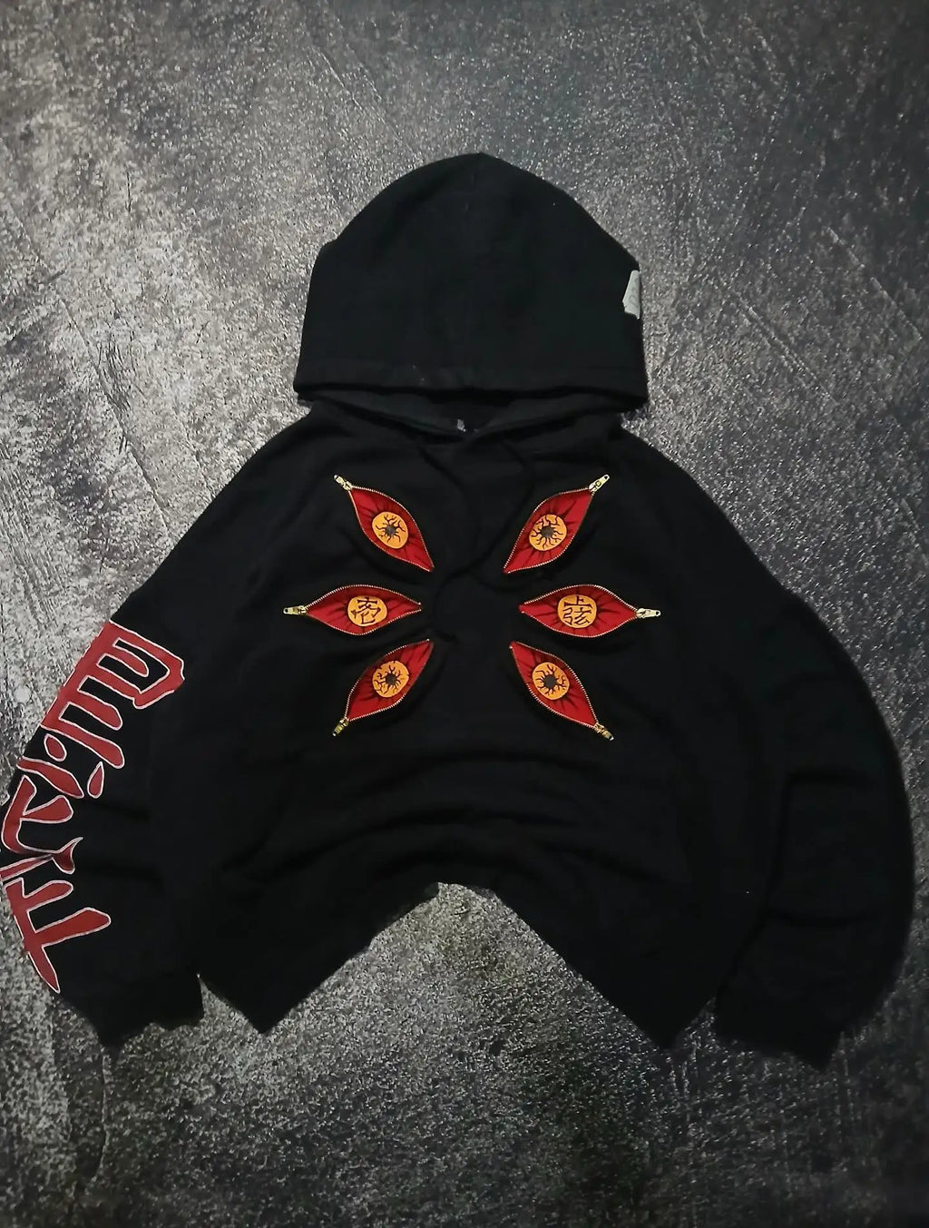 Multi Zipper Hoodies Cool Design Sweatshirt Y2k Streetwear Oversized Casual Fashion Couples Anime Hoodie