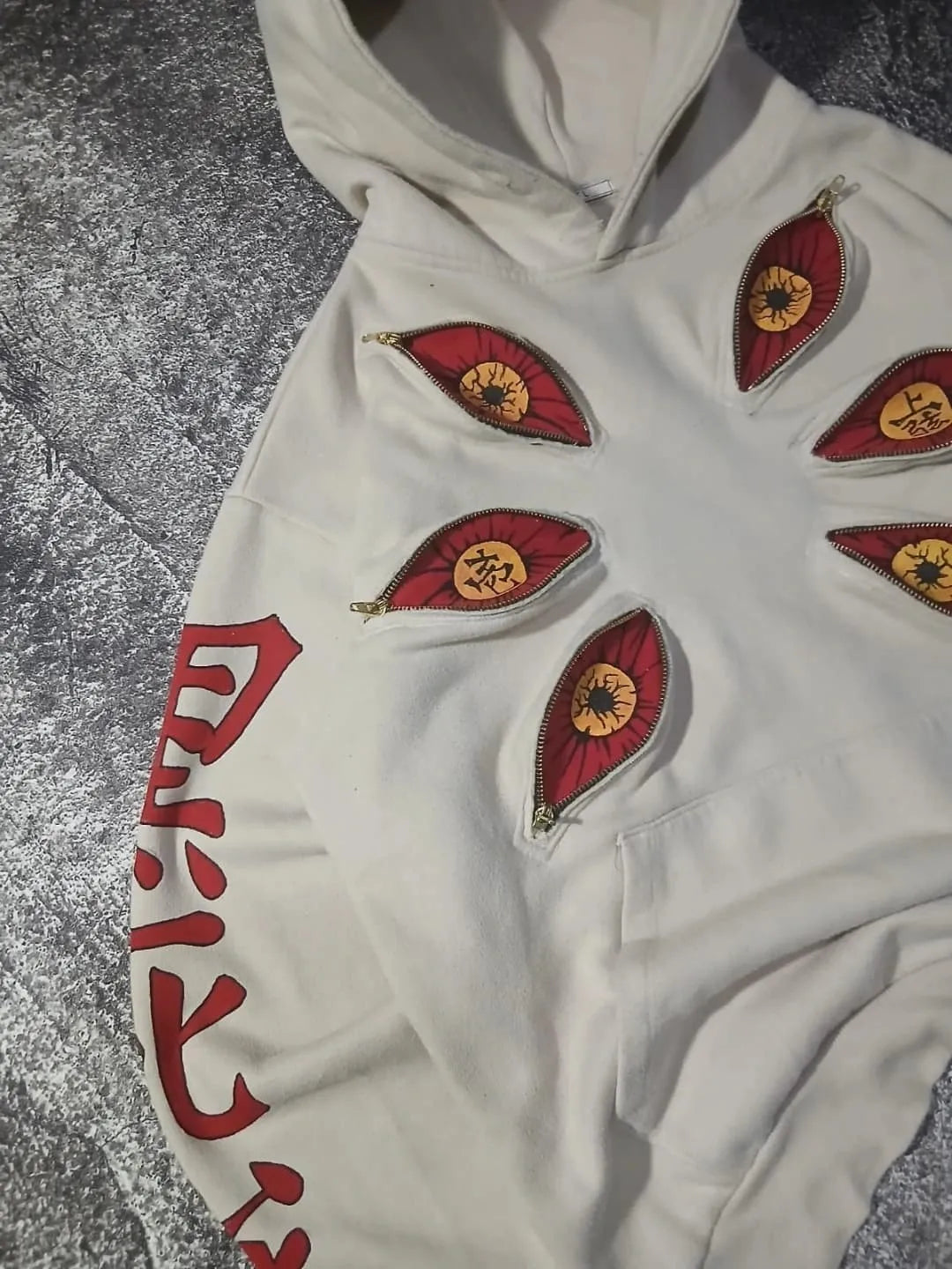 Multi Zipper Hoodies Cool Design Sweatshirt Y2k Streetwear Oversized Casual Fashion Couples Anime Hoodie
