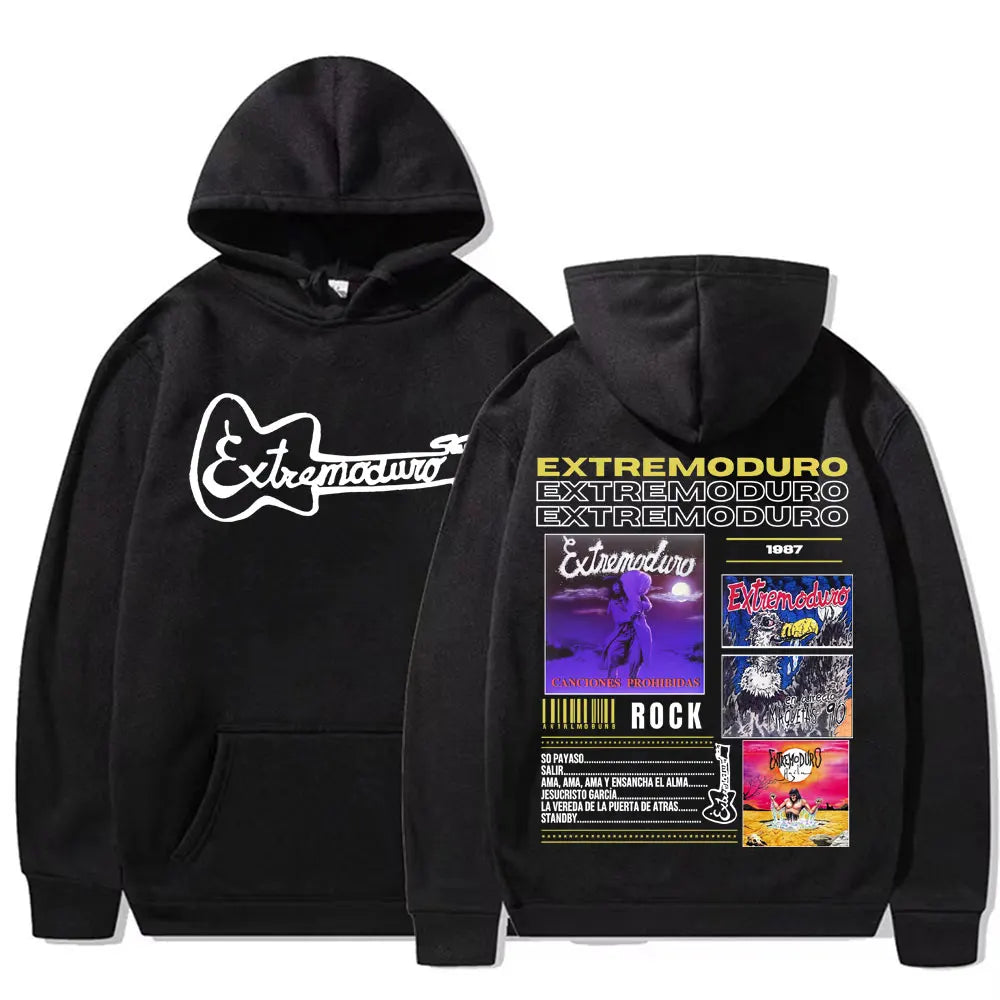 Graphic Hoodies Men Women Fashion Retro Long Sleeve Sweatshirt Man Fleece Loose Oversized Hoodie