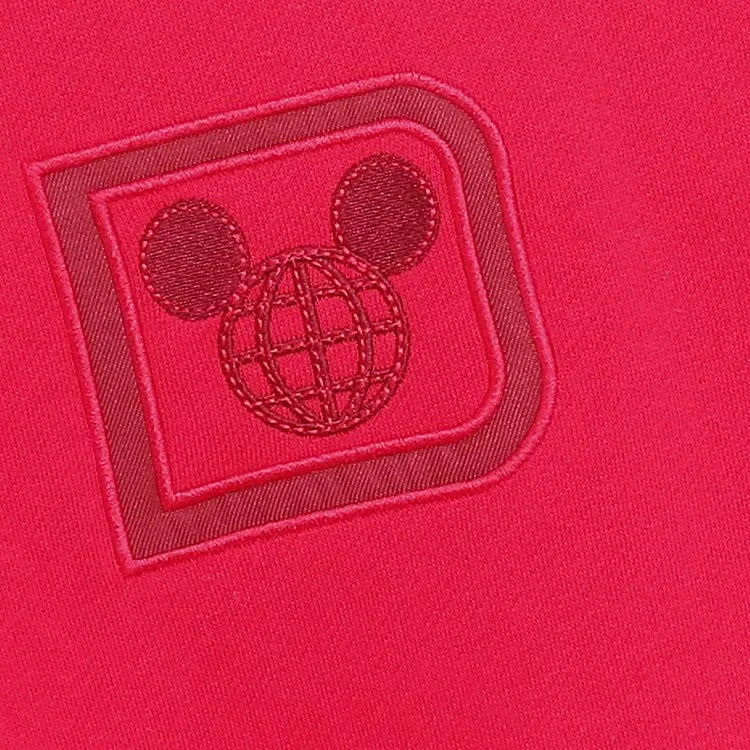 Mickey Mouse Letter Embroidery Sweatshirt New Women Long Sleeve O-Neck Pullover Jumper Tops