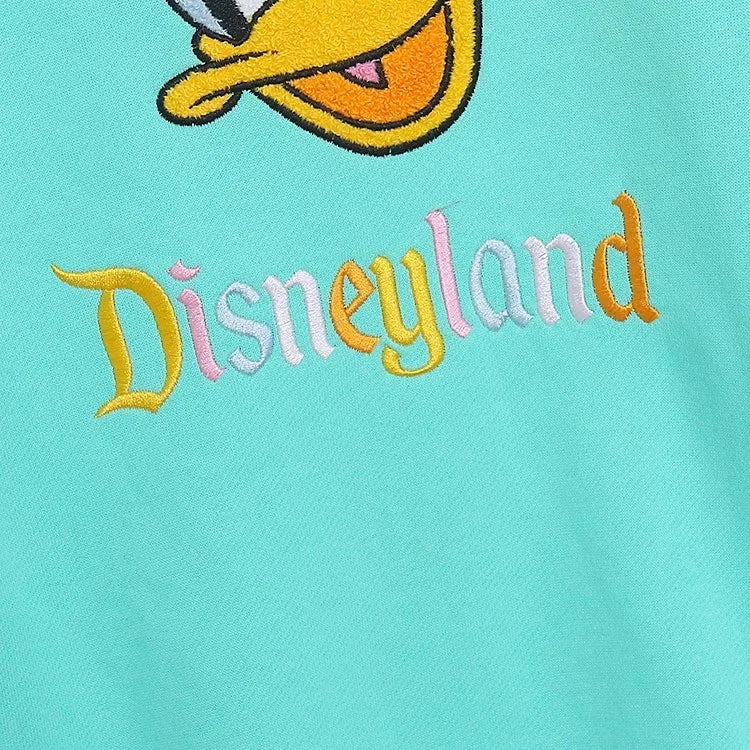 Sweatshirt Mickey Mouse Daisy Duck Cartoon Print Embroidery Women Pullover Fleece Tee Jumper Tops