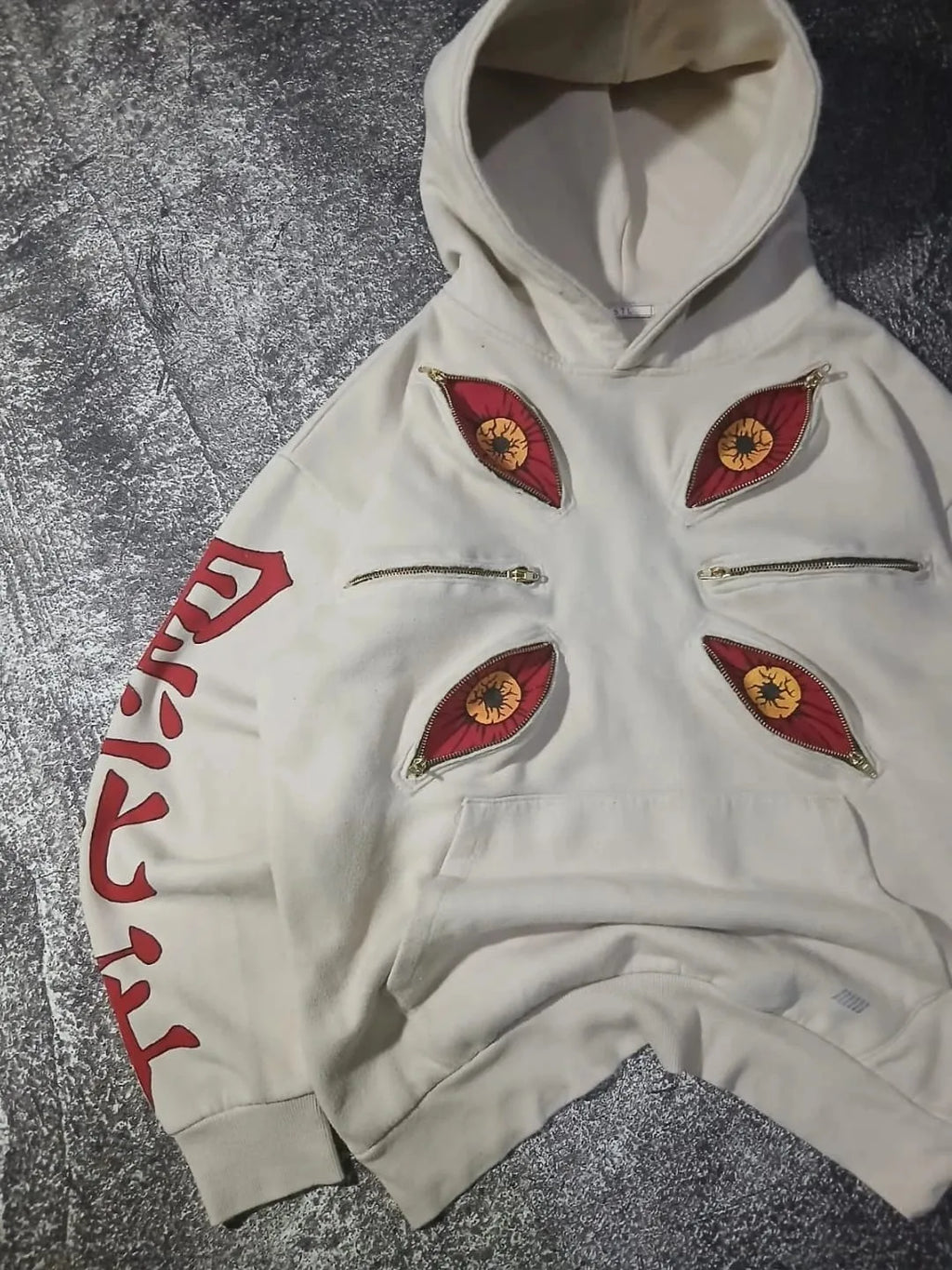 Multi Zipper Hoodies Cool Design Sweatshirt Y2k Streetwear Oversized Casual Fashion Couples Anime Hoodie