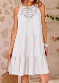 Summer Dresses Style Mini Shoulder White Cold Cotton