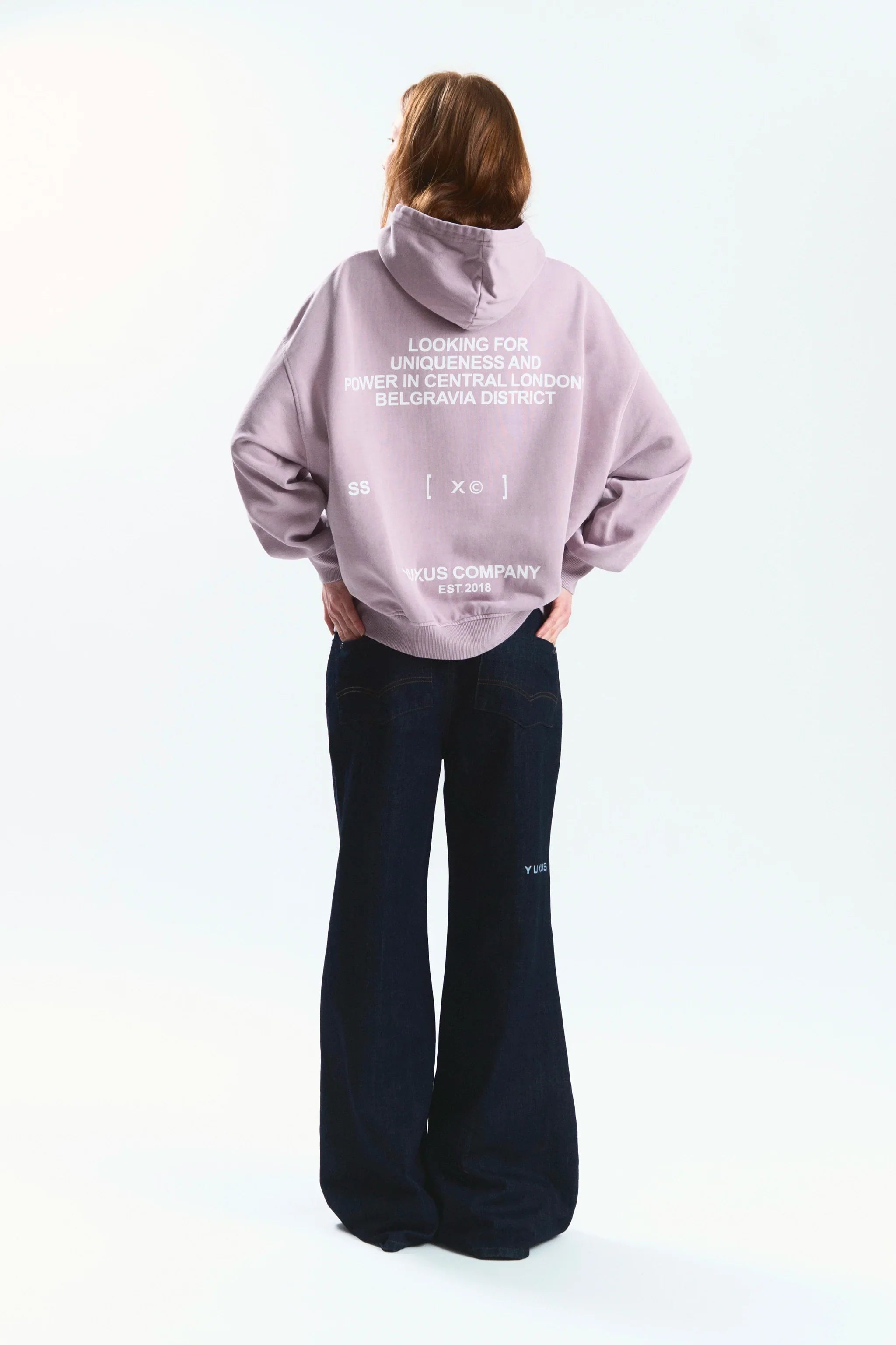 LAVENDER BELGRAVE HOODIE