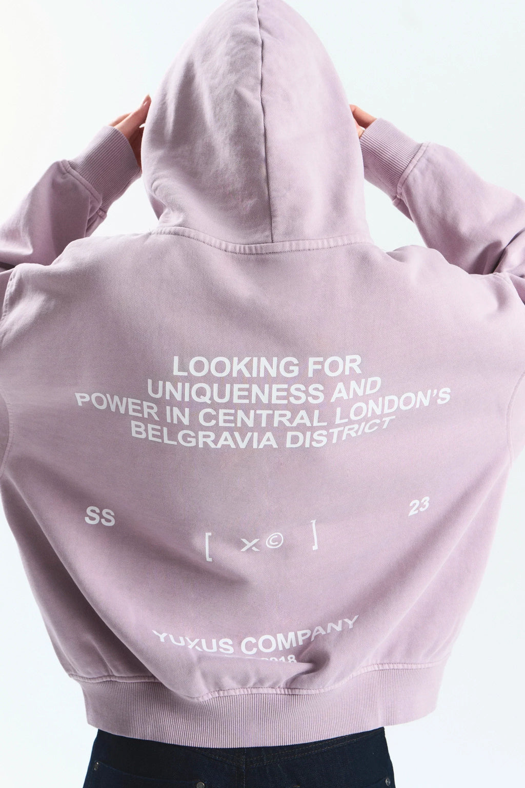 LAVENDER BELGRAVE HOODIE