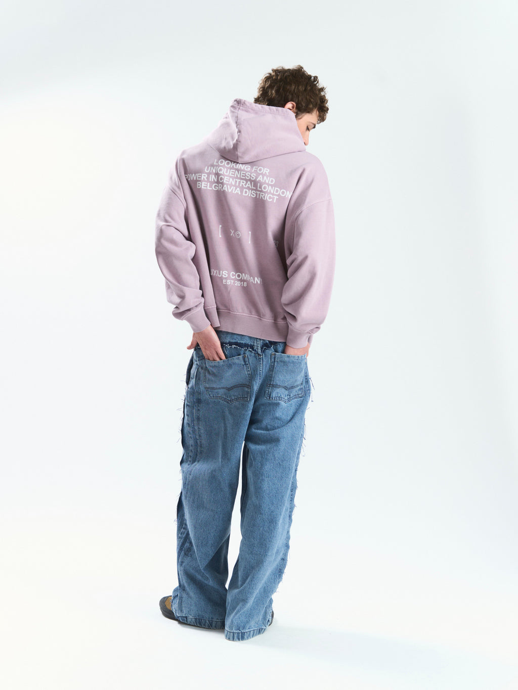 LAVENDER BELGRAVE HOODIE