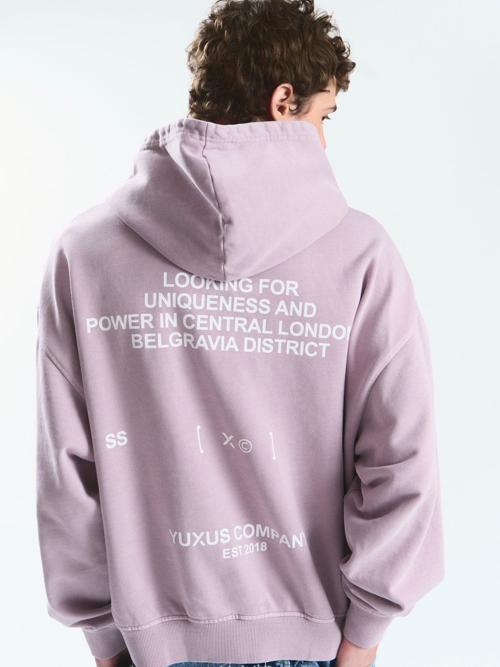 LAVENDER BELGRAVE HOODIE