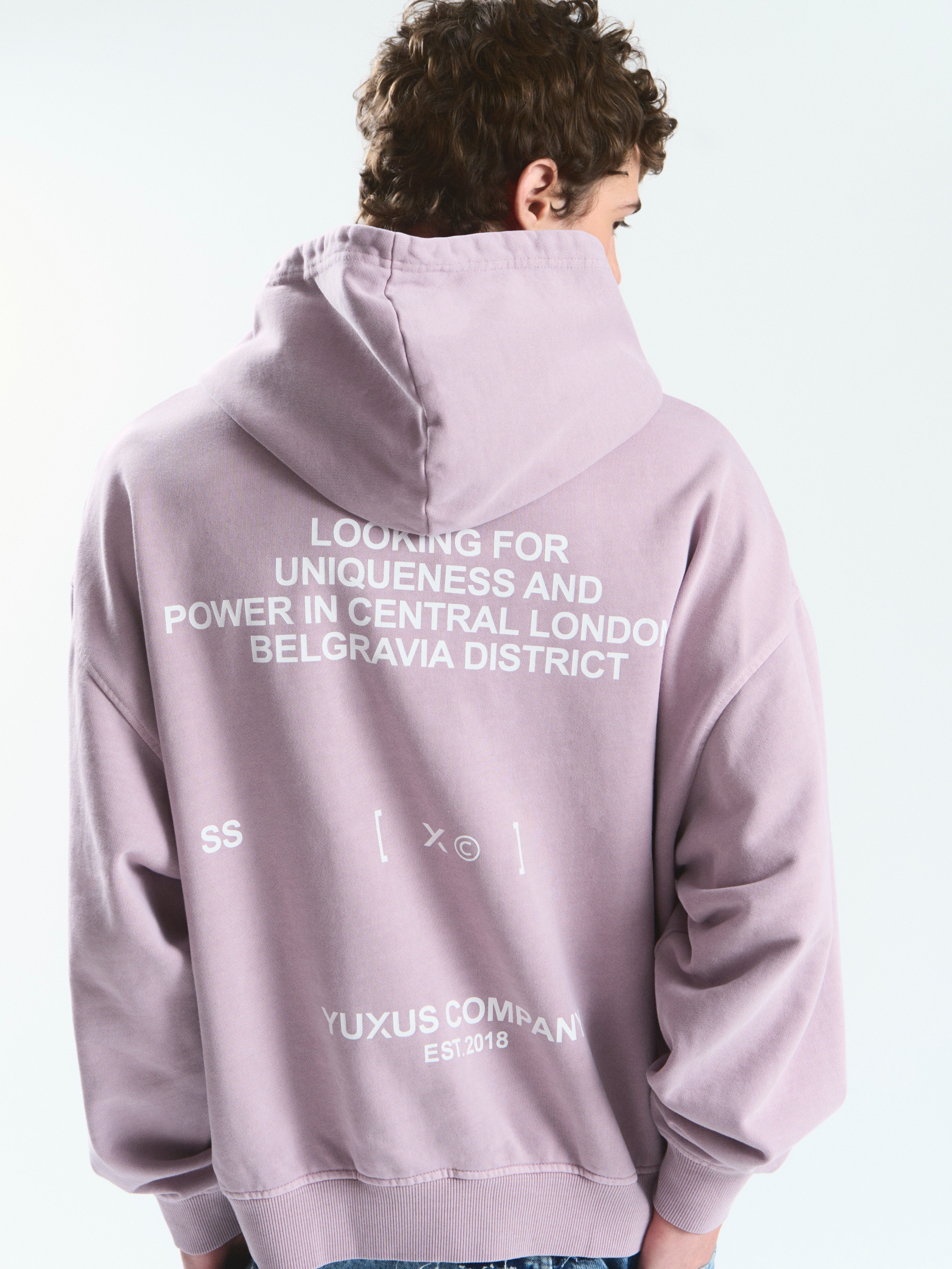 LAVENDER BELGRAVE HOODIE