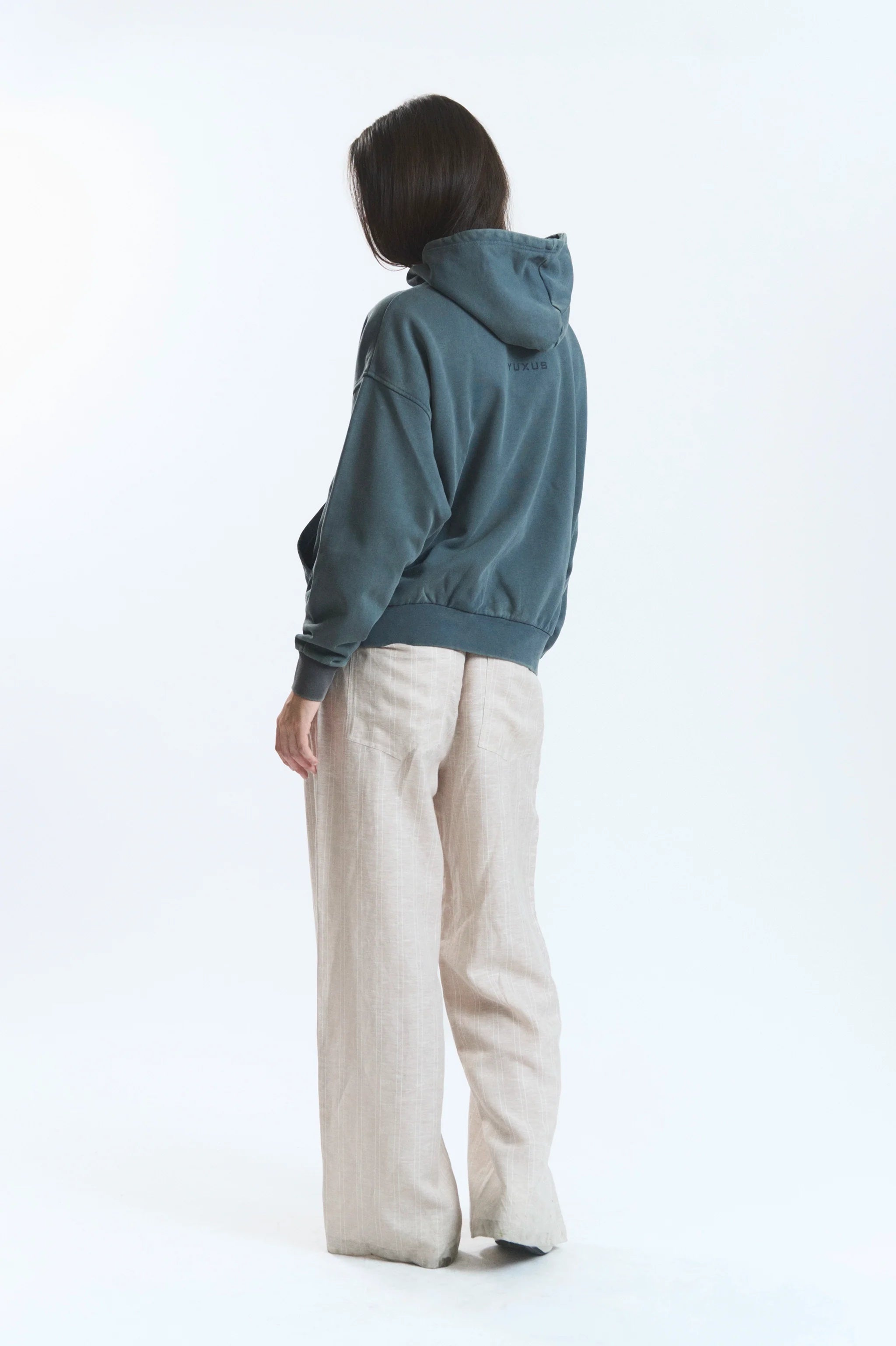 LEAF MEMORIES HOODIE DARK GREEN