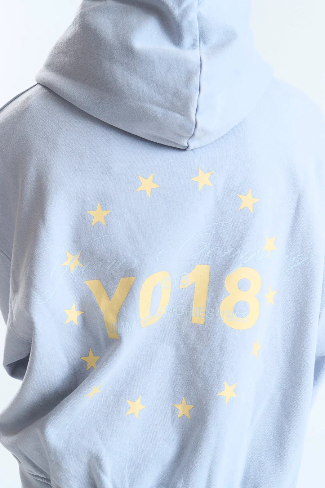 FLOW MEMORIES HOODIE LIGHT BLUE