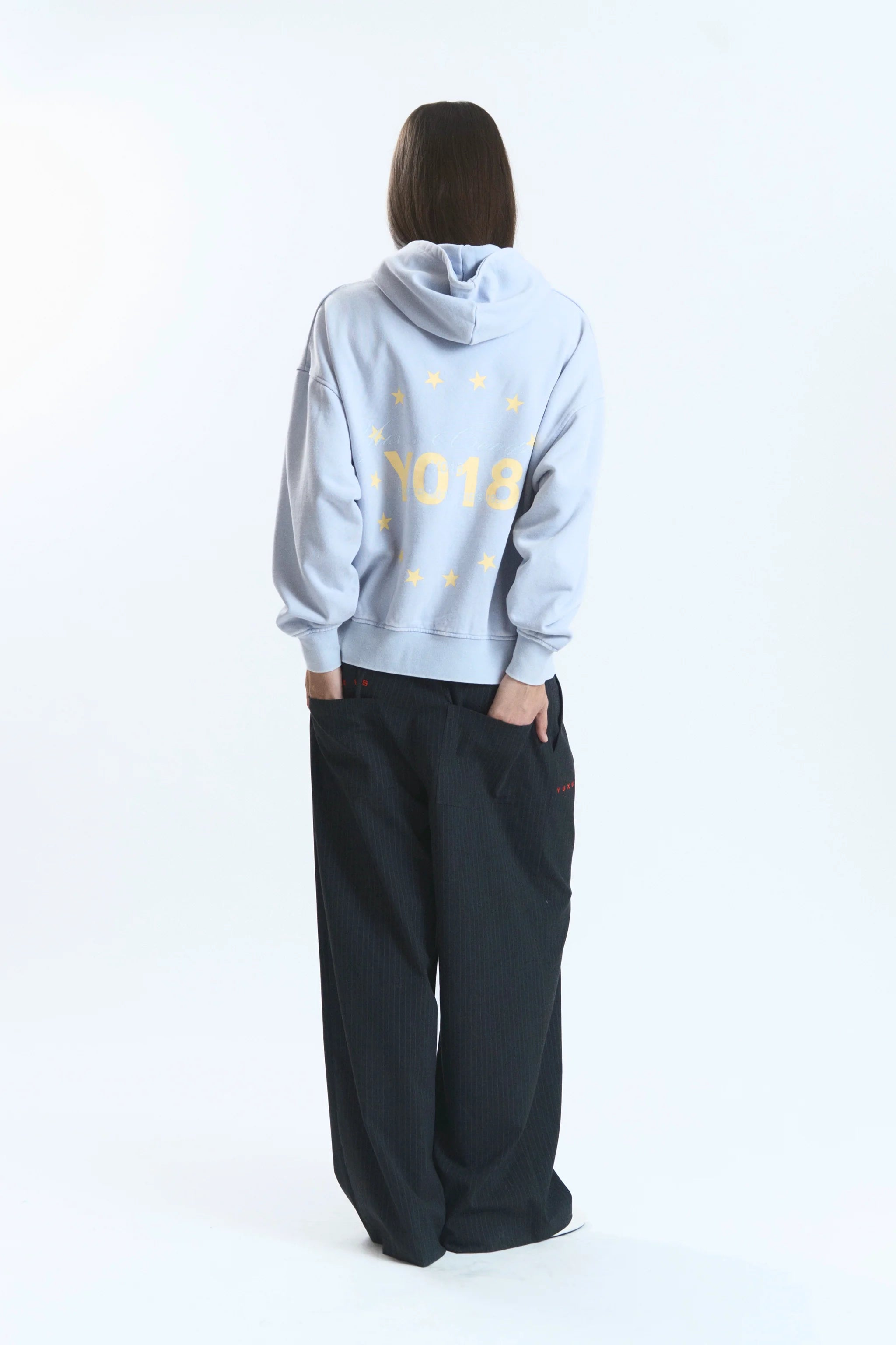 FLOW MEMORIES HOODIE LIGHT BLUE