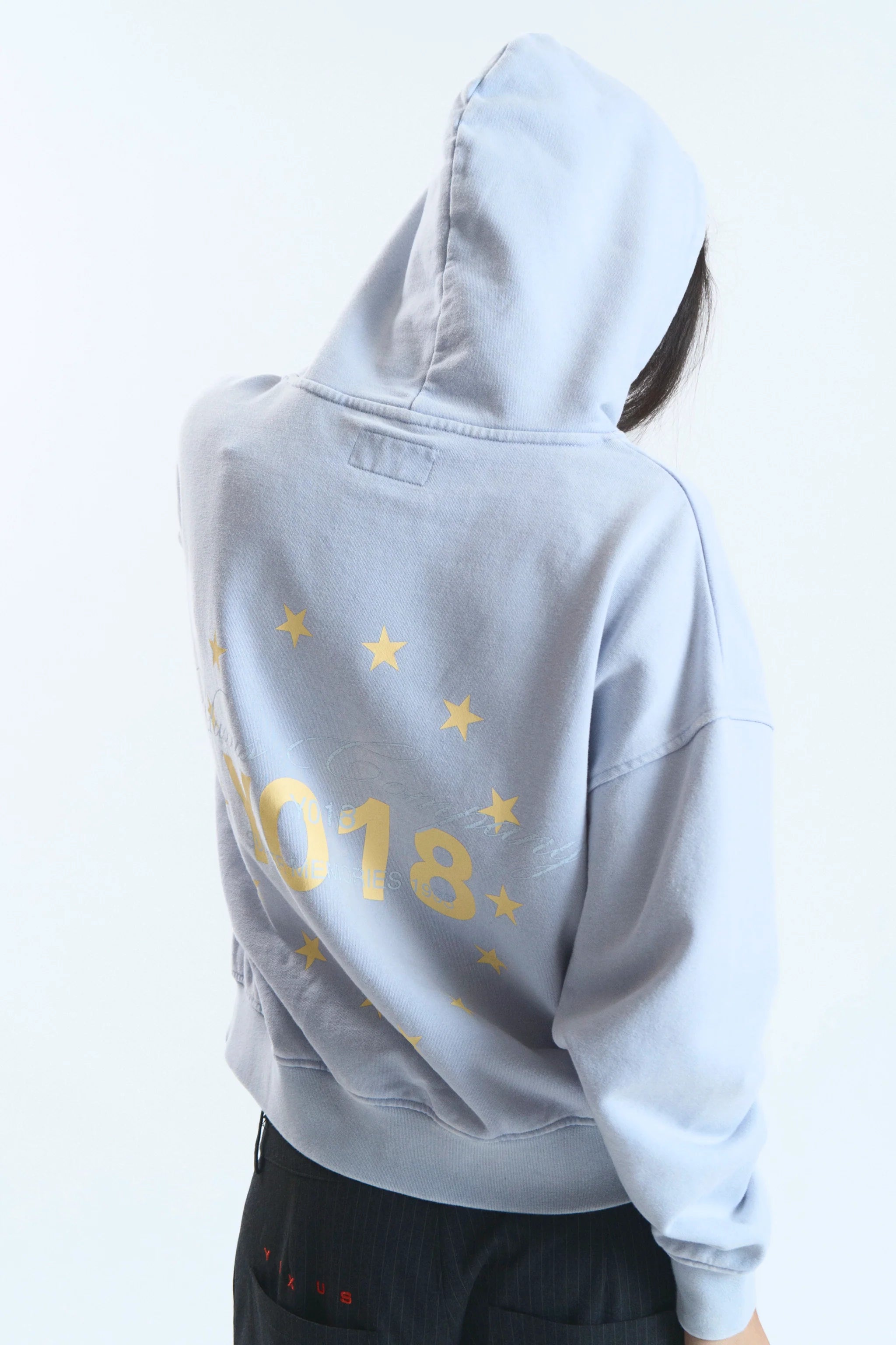 FLOW MEMORIES HOODIE LIGHT BLUE