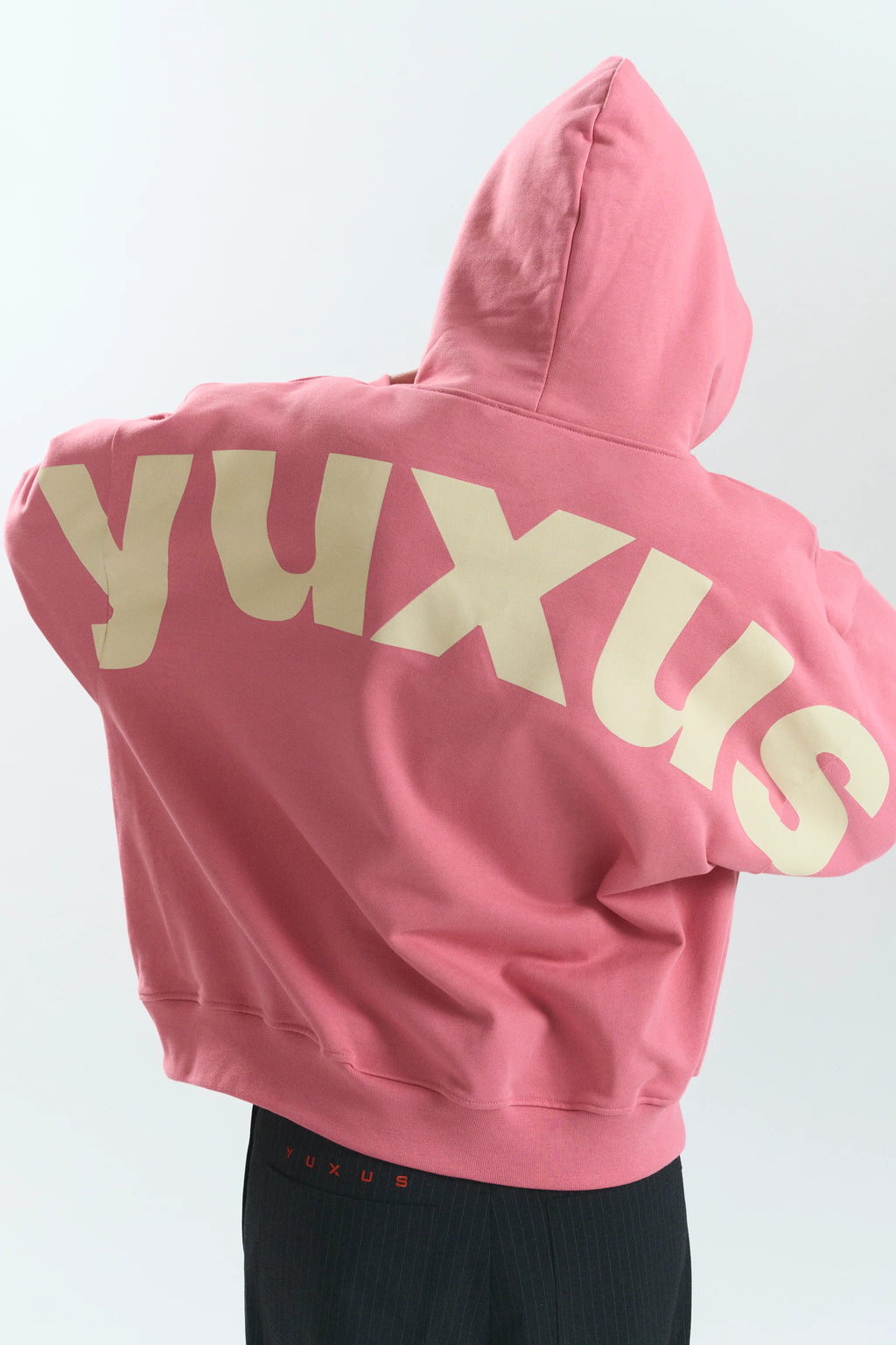 POW LOWERCASE HOODIE PINK
