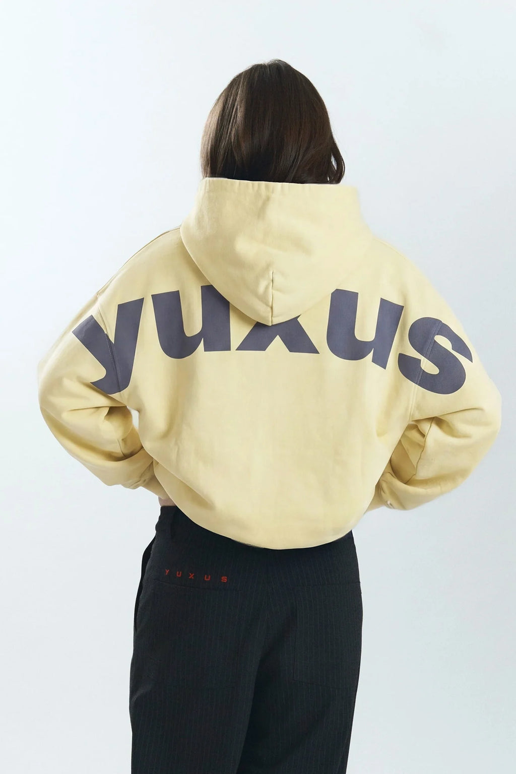 DENSE LOWERCASE HOODIE YELLOW
