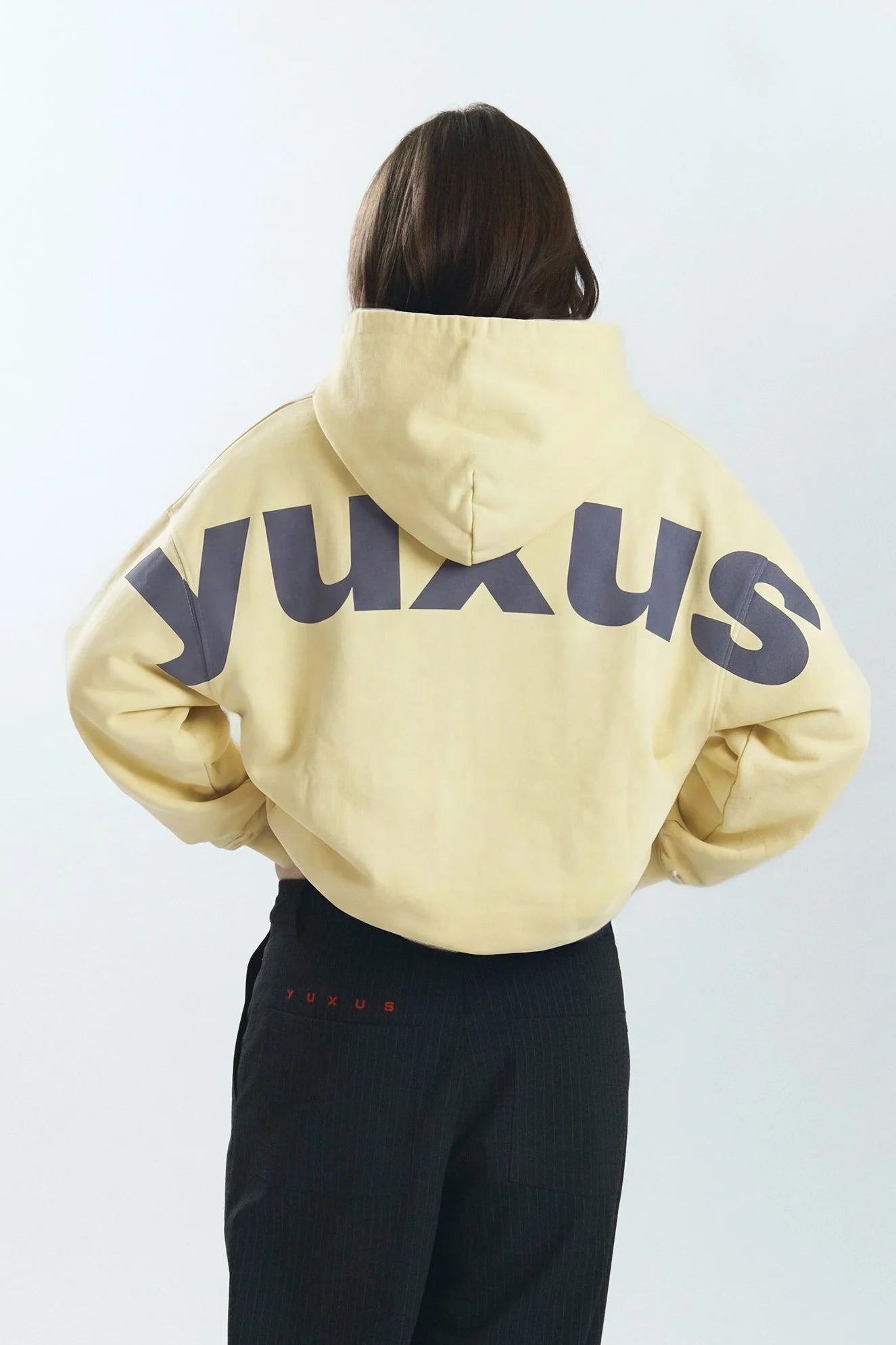 DENSE LOWERCASE HOODIE YELLOW