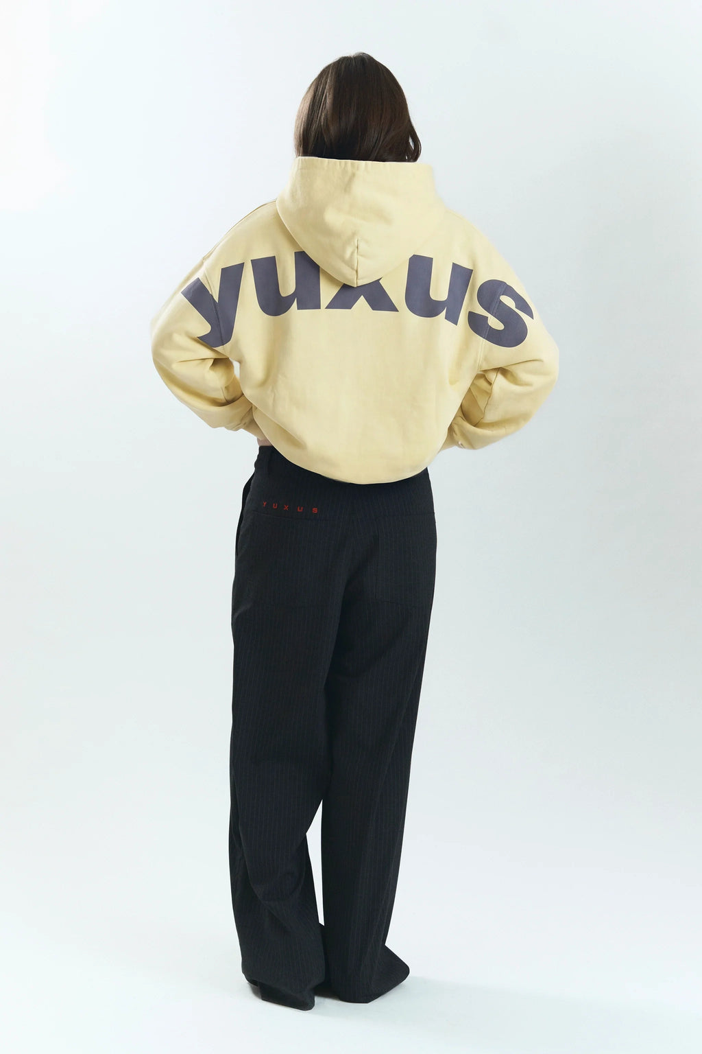 DENSE LOWERCASE HOODIE YELLOW