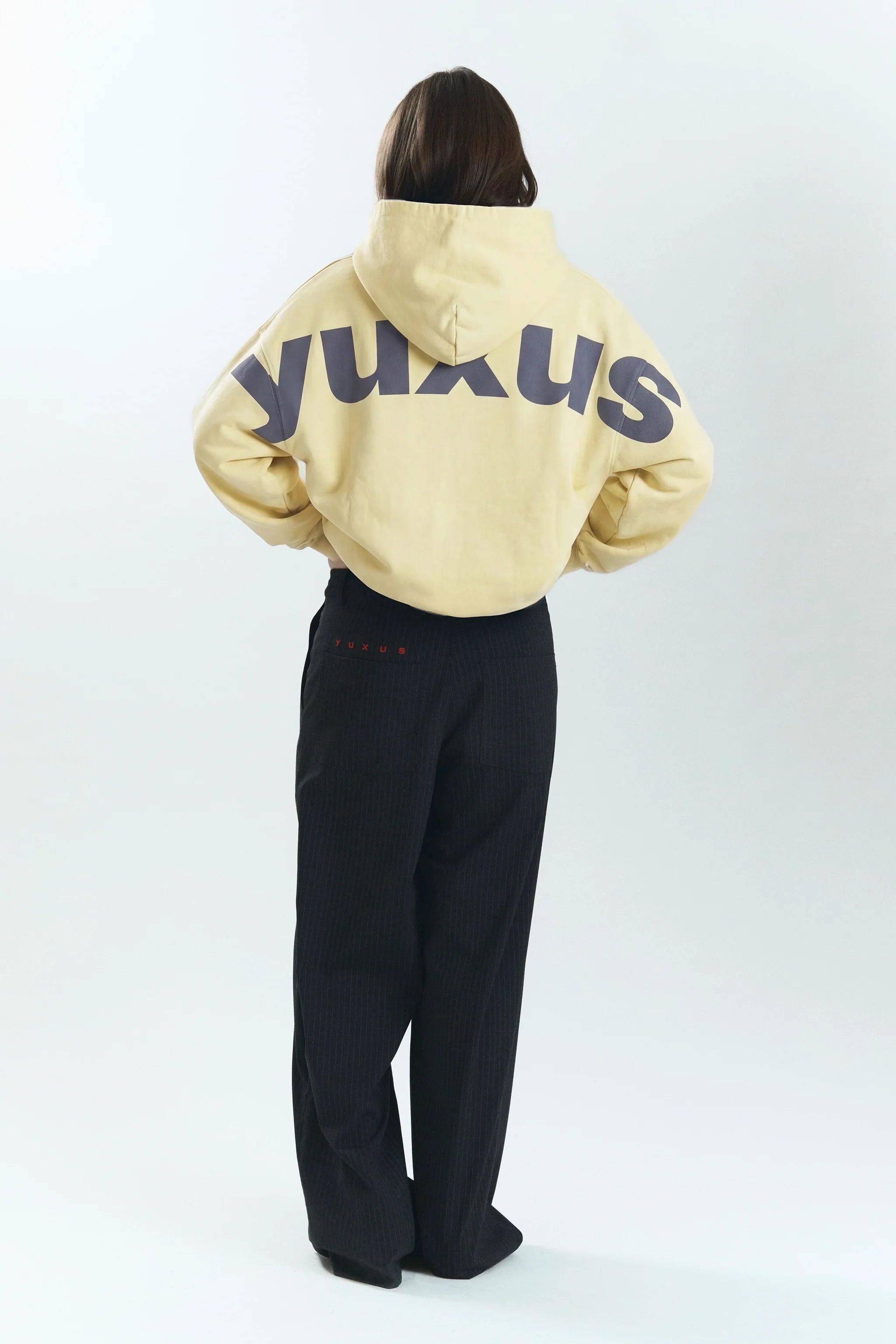 DENSE LOWERCASE HOODIE YELLOW