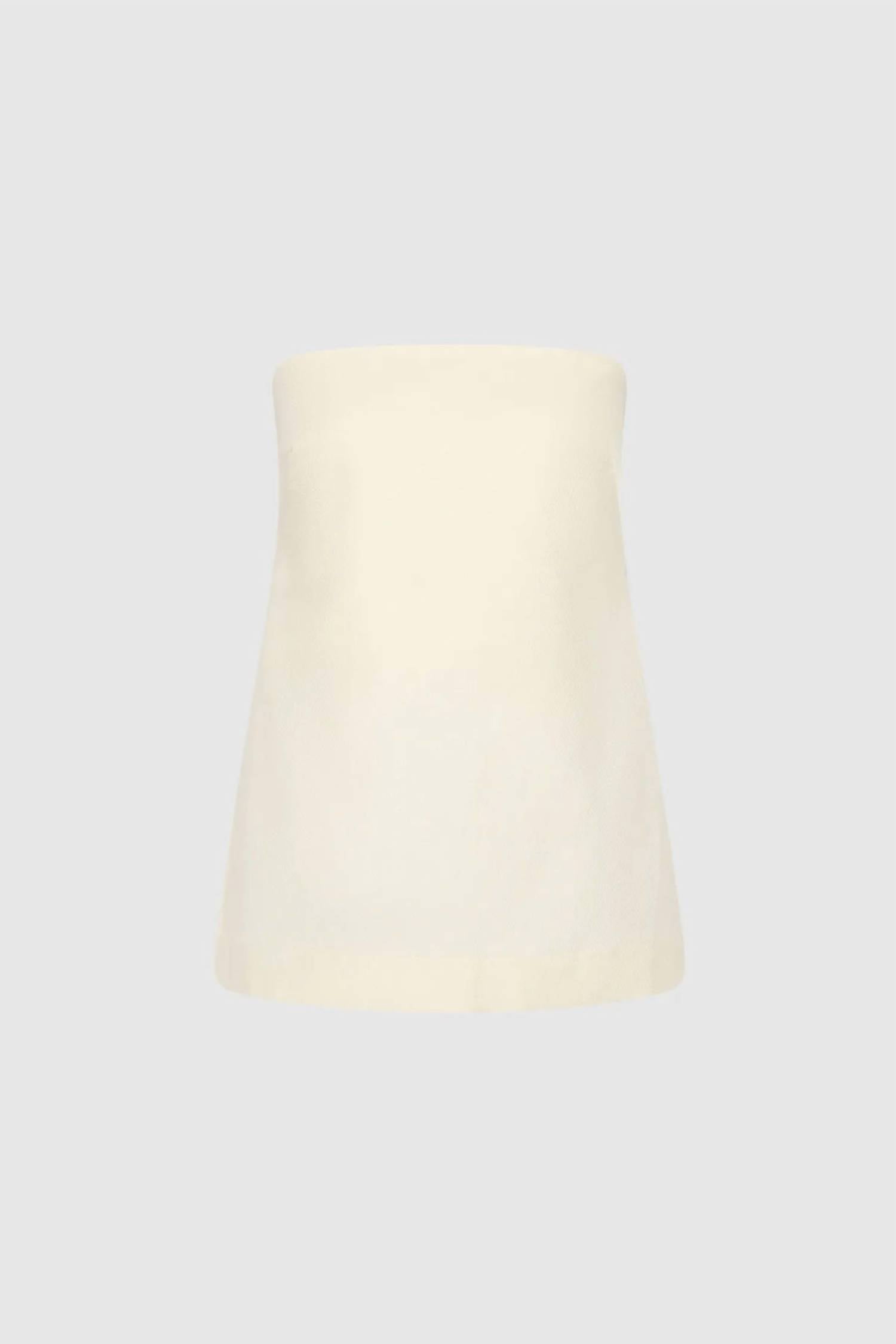 St. Agni - STRAPLESS ROULEAU TIE TOP