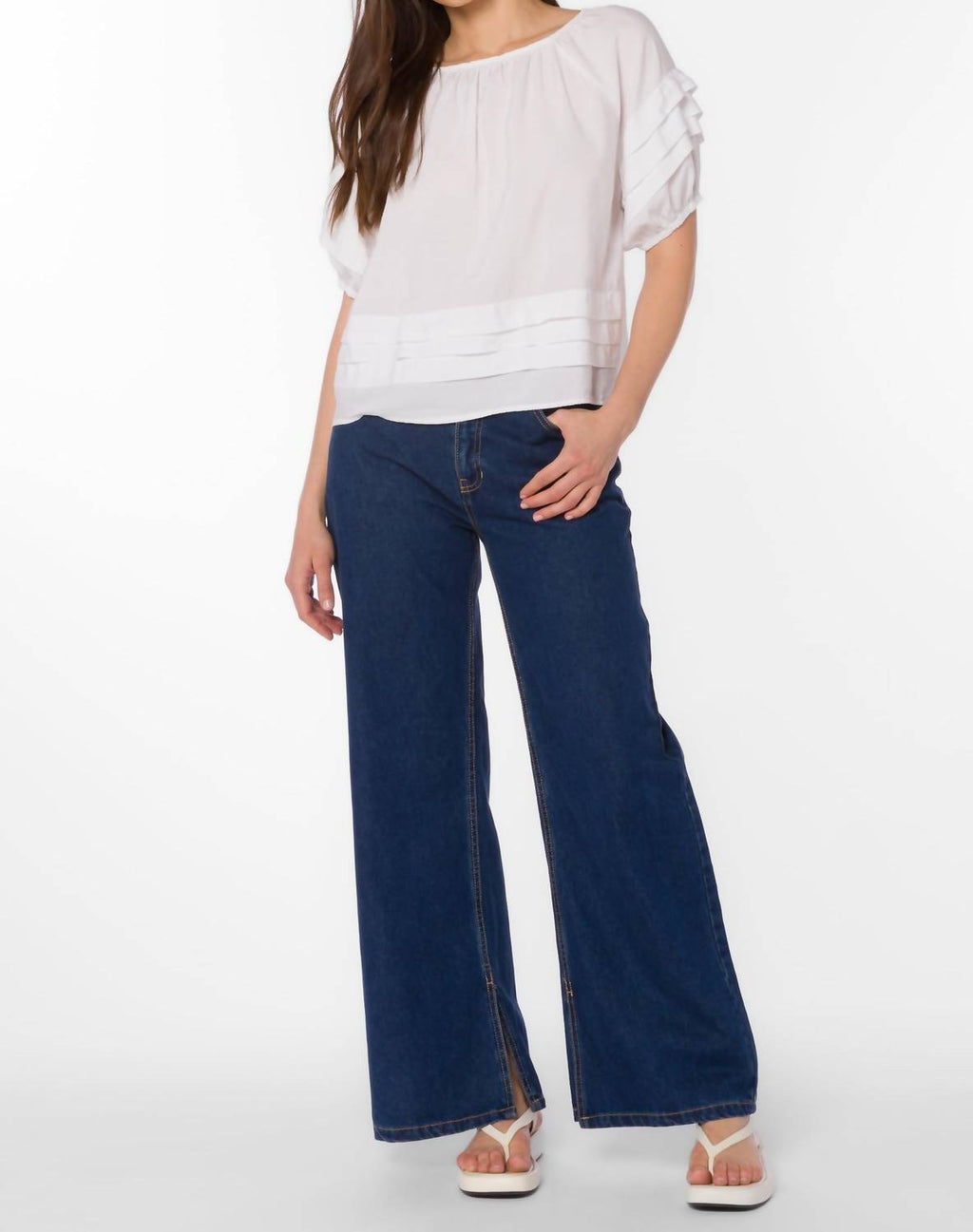 Velvet Heart - Tashia Puffed Sleeve Top