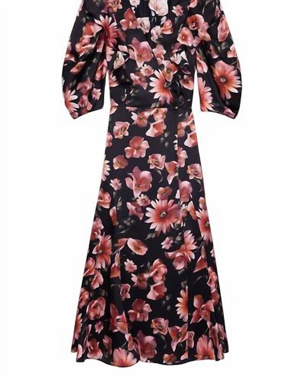 The Kooples - Floral Puff-sleeve Dress