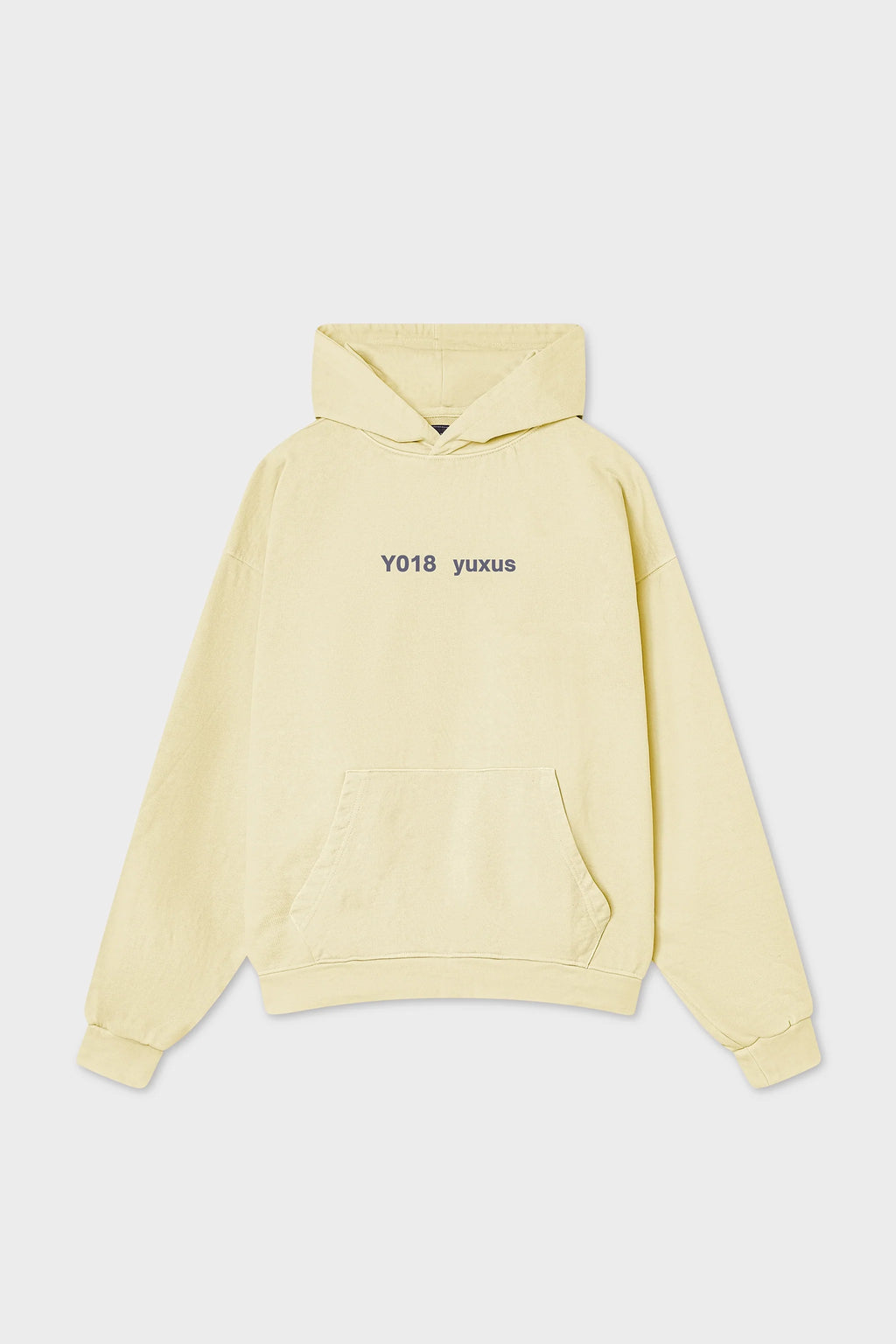 DENSE LOWERCASE HOODIE YELLOW