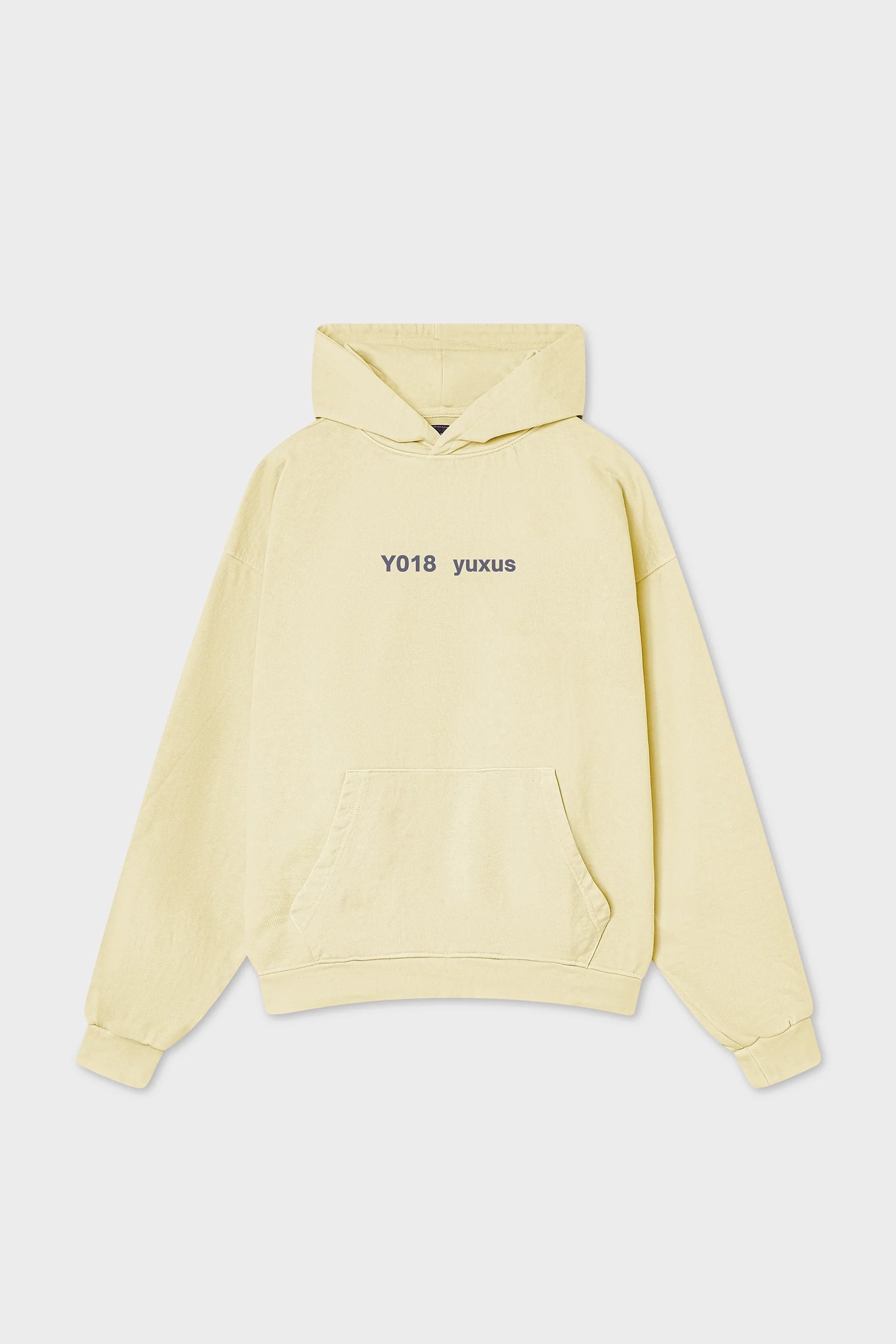 DENSE LOWERCASE HOODIE YELLOW