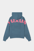 DAILY LOWERCASE HOODIE BLUE