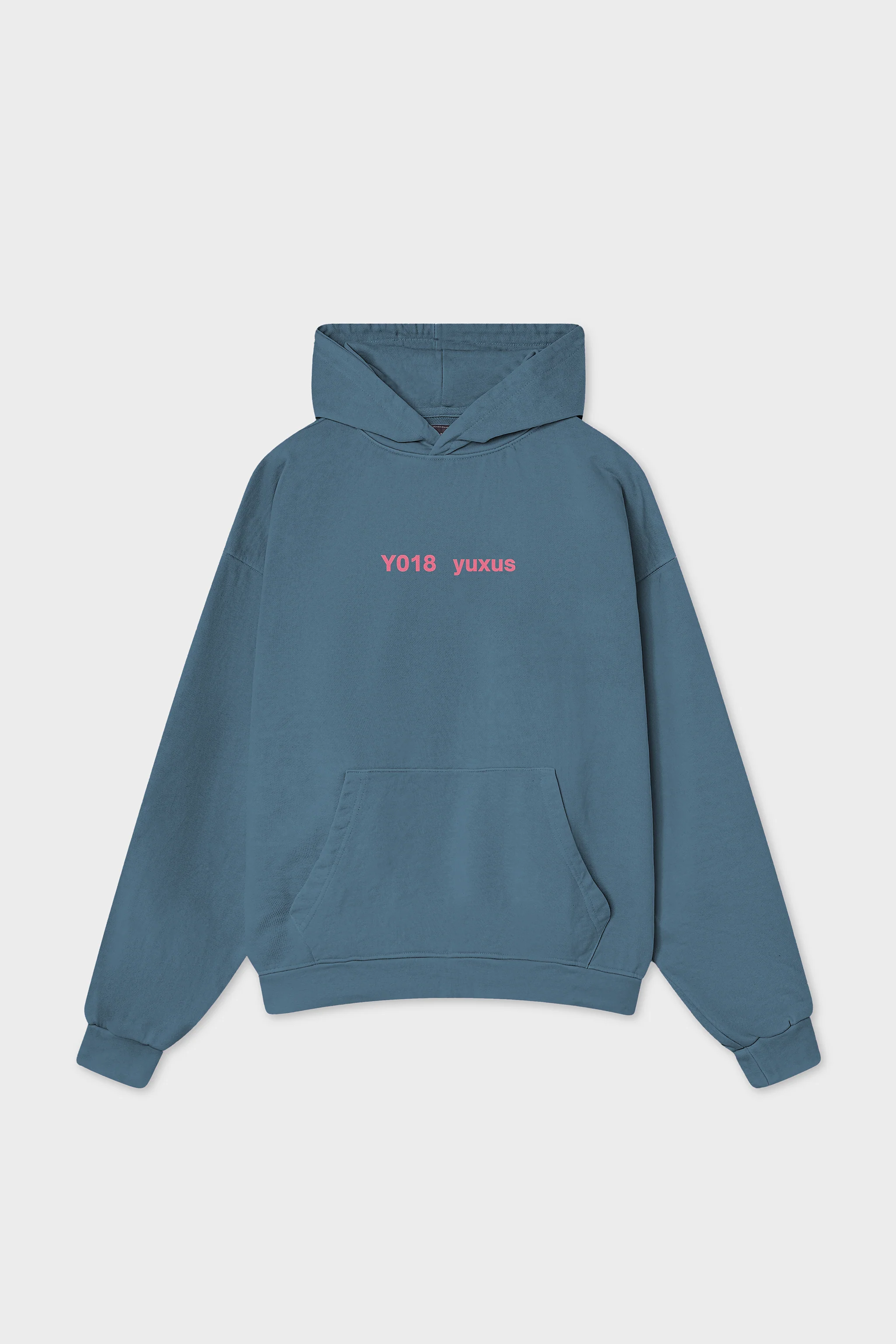 DAILY LOWERCASE HOODIE BLUE