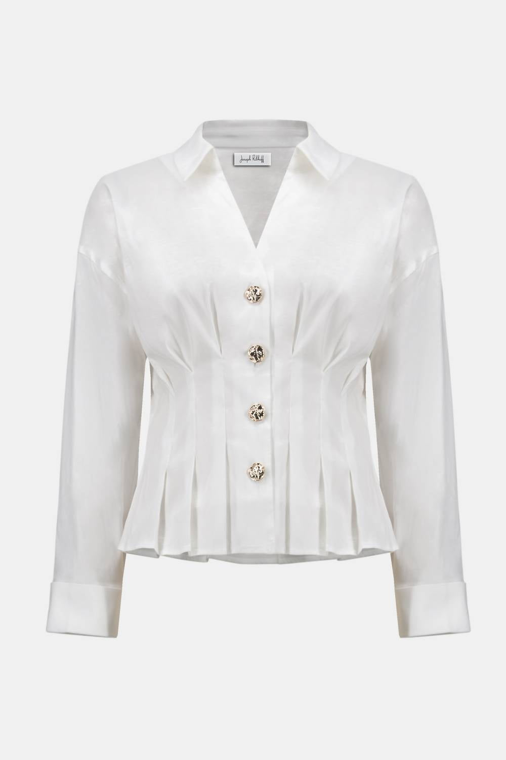 Joseph Ribkoff - Stretch Taffeta Fit & Flare Blouse