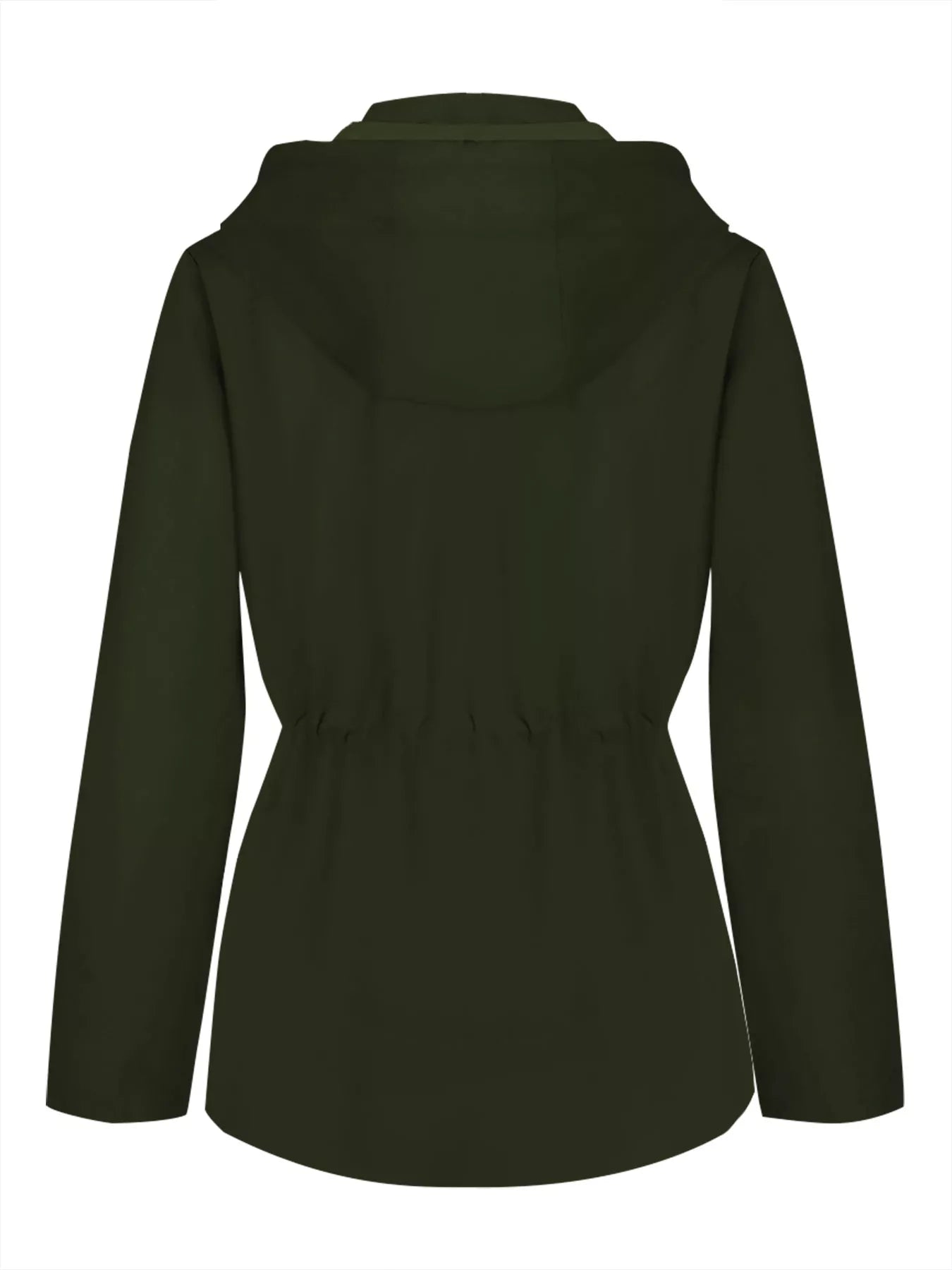 Zip Up Waterproof Hooded Outerwear
