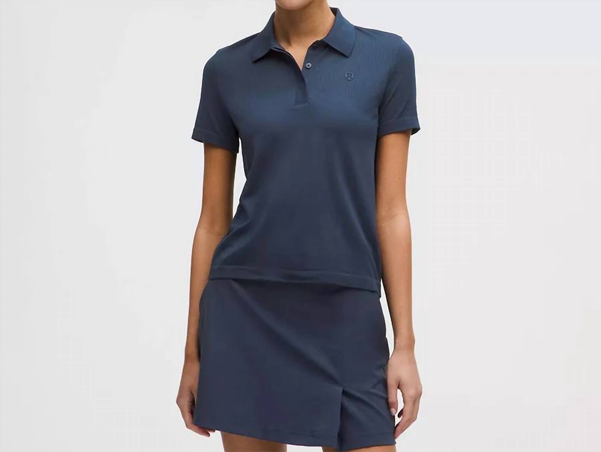 Lululemon - Swiftly Open-knit Golf Polo