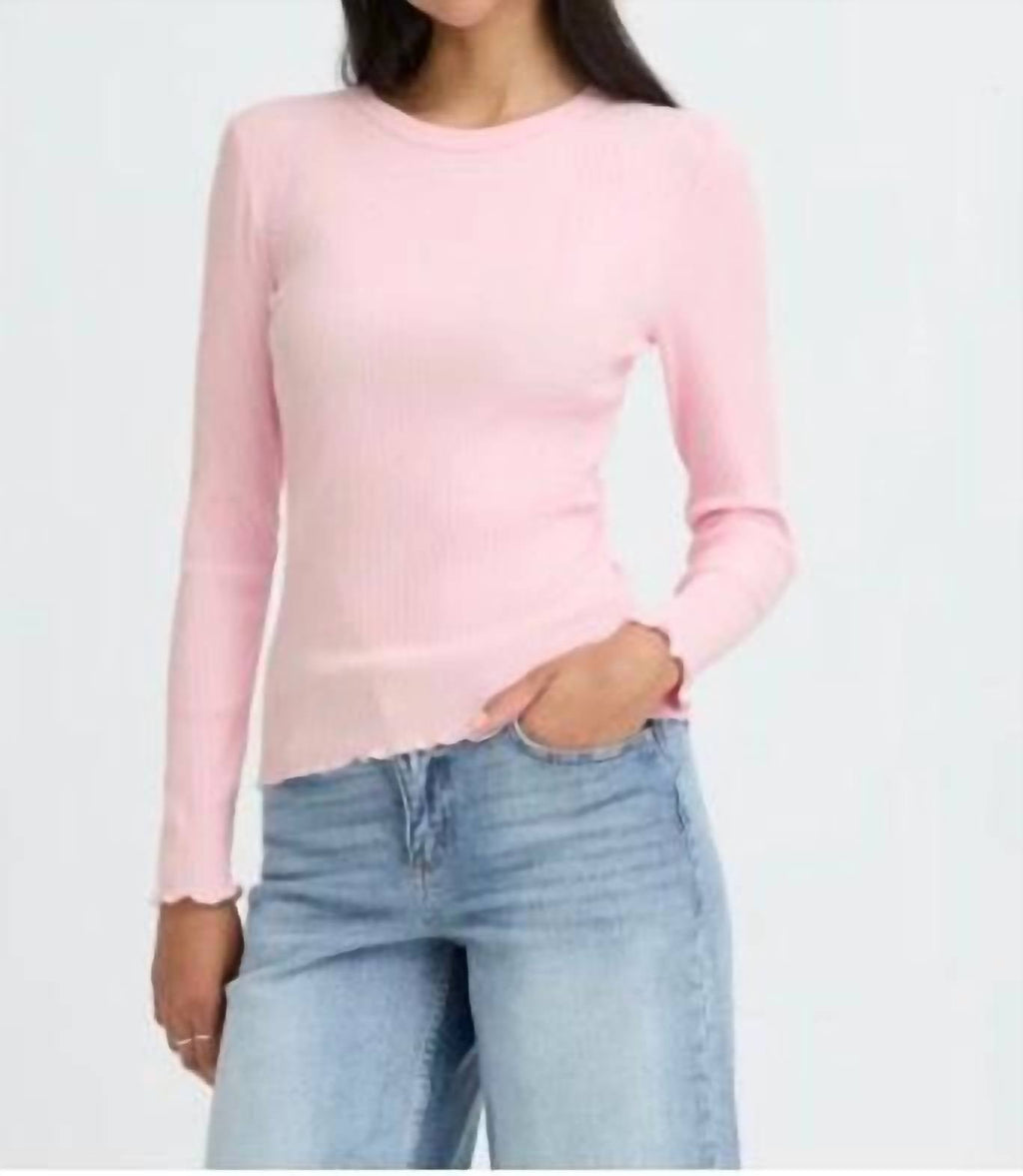 B.Young - Sinne Long Sleeve Ribbed Tee
