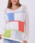French Kyss - Patchwork Crochet Top