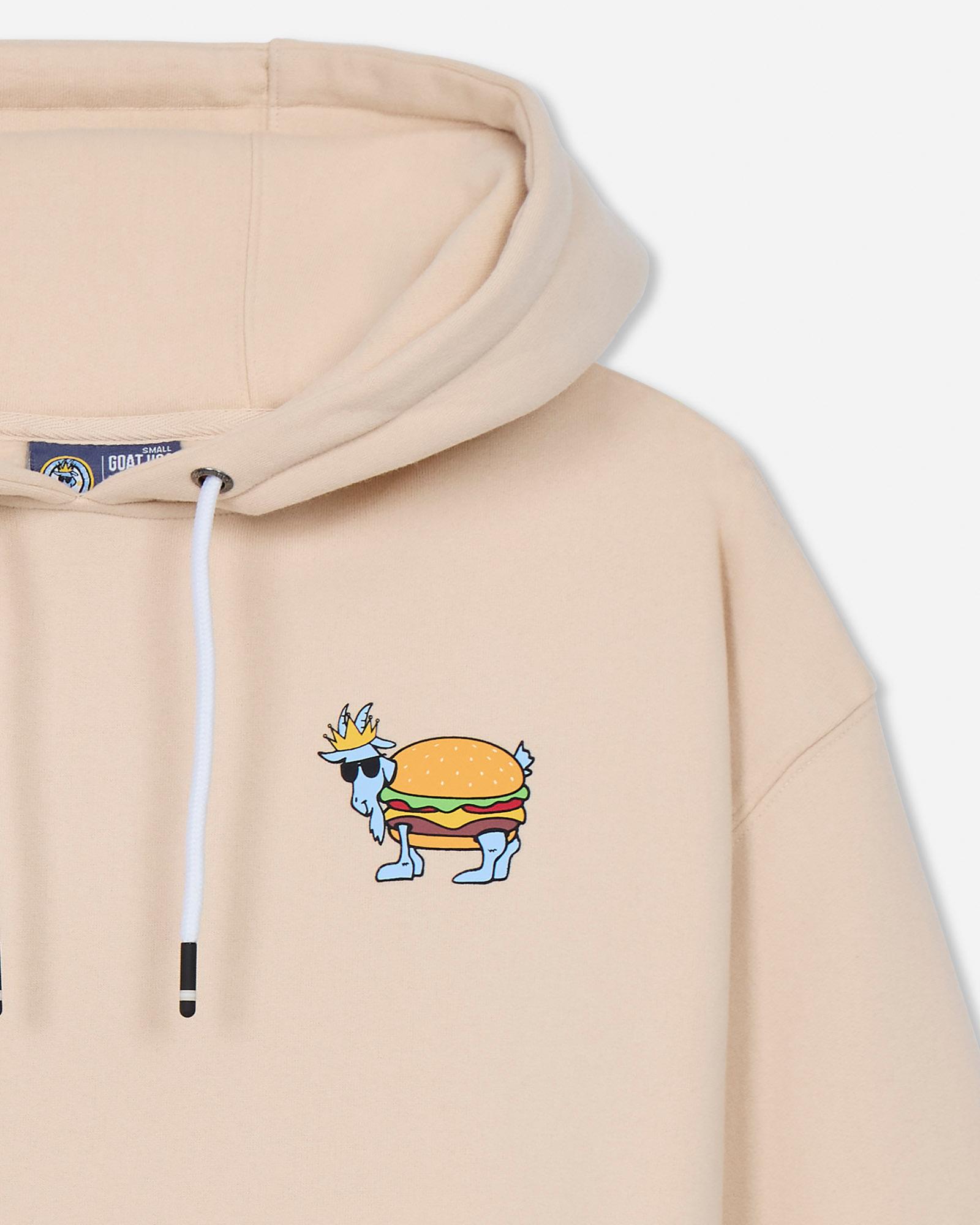 Cheeseburger Hooded Sweatshirt