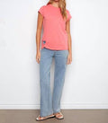 Charlie B - Organic Cotton Heart Cut-out T-shirt