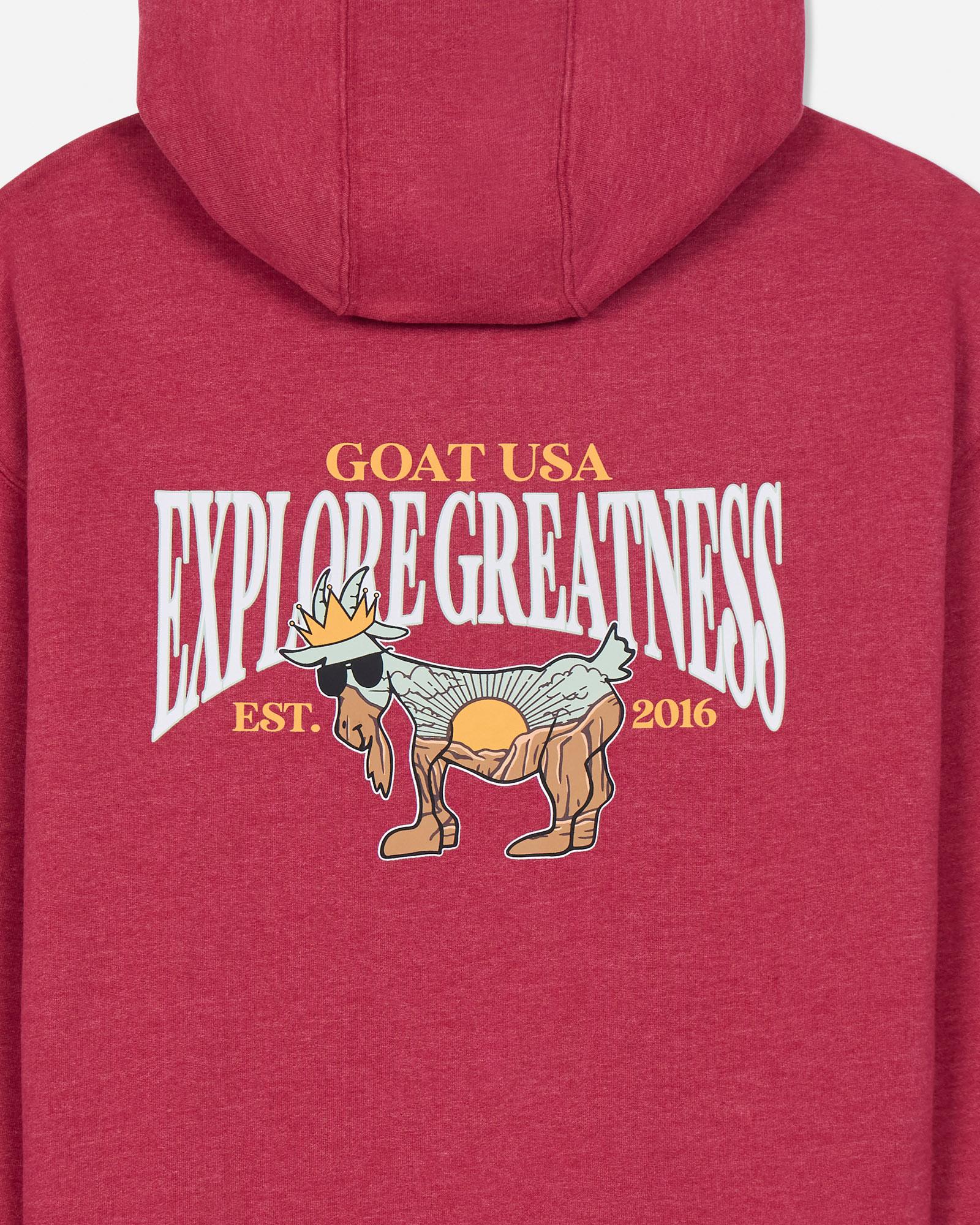 Explore Greatness Hooded Sweatshirt