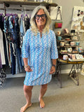 Lulu-B - 3/4 Sleeve Split Dress