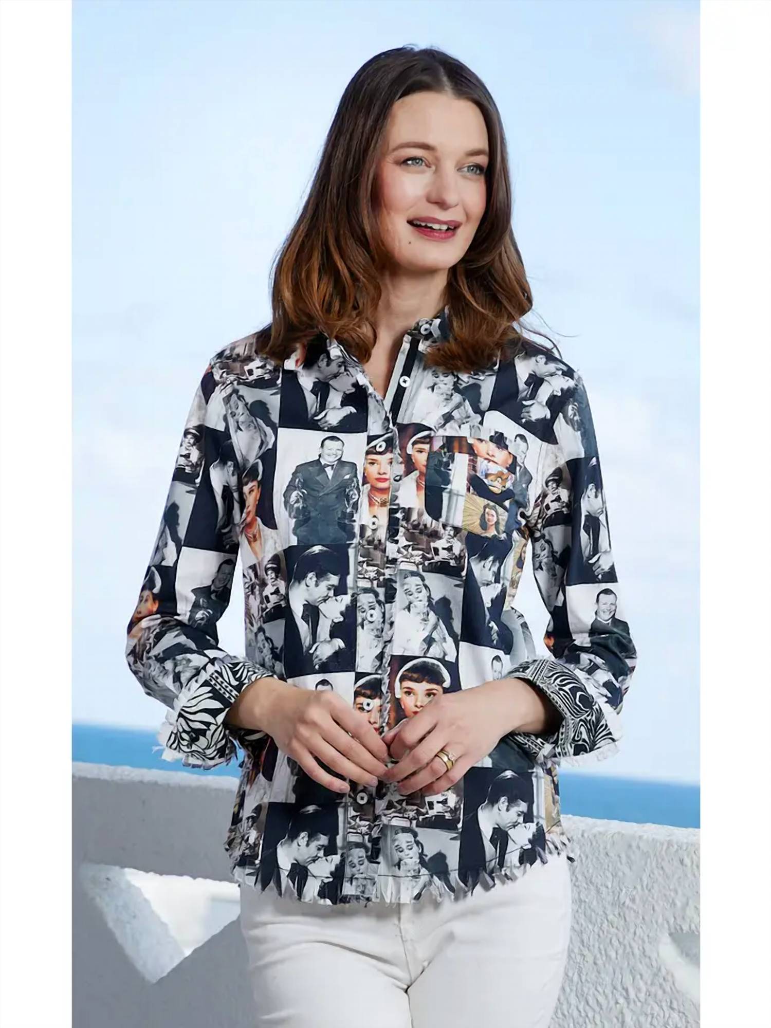 Dizzy-Lizzie - Cape Cod Fringe Top