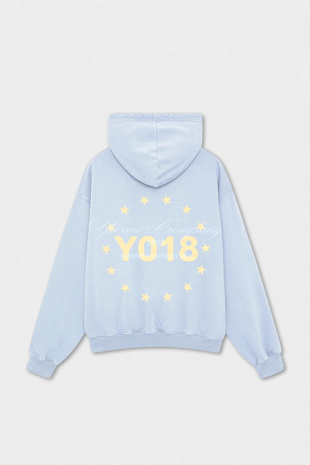 FLOW MEMORIES HOODIE LIGHT BLUE