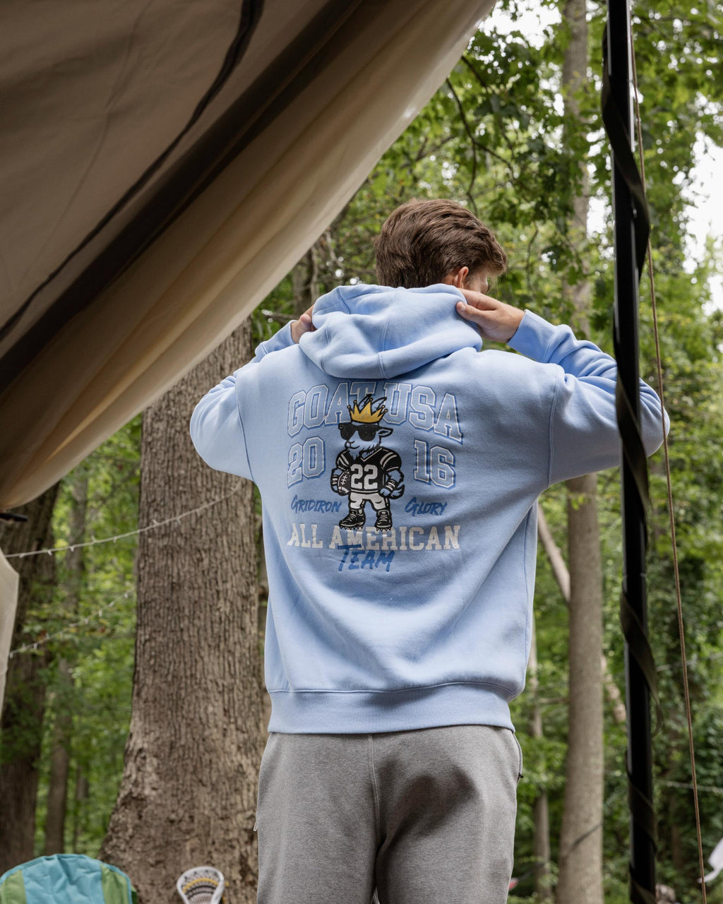Gridiron Hooded Sweatshirt