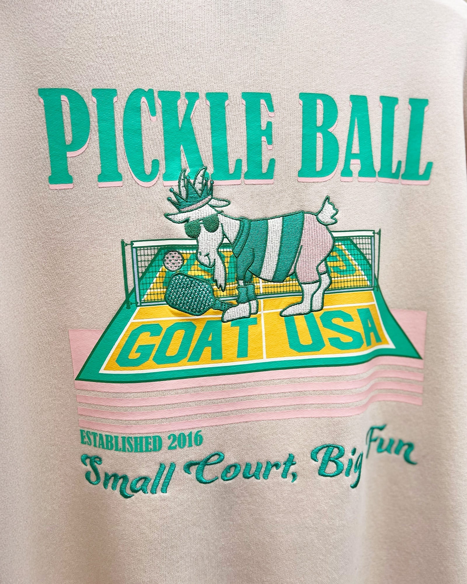 Pickleball Crewneck Sweatshirt