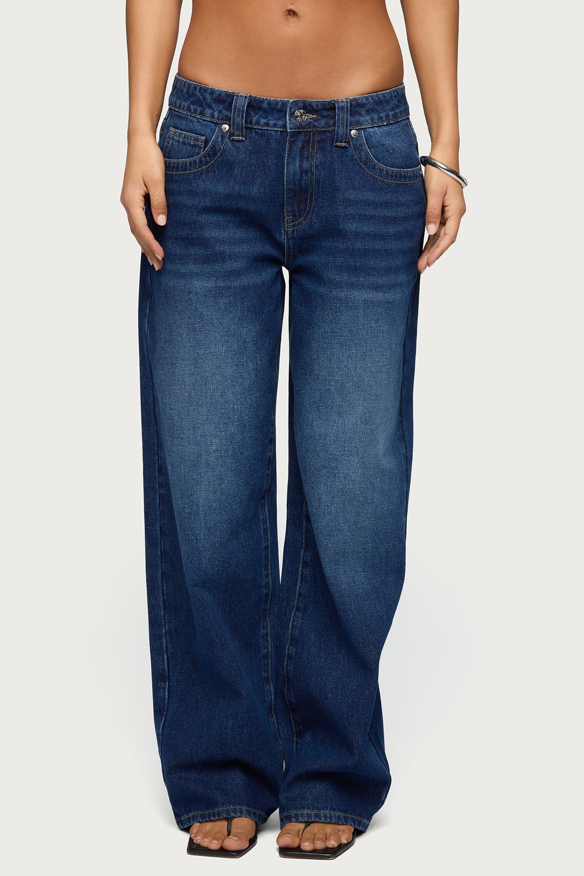 Rivka Low Rise Baggy Jeans